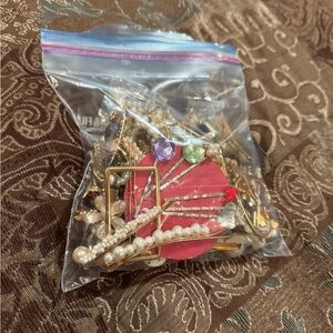 Assorted Hair Accessories with Pearls and Gems